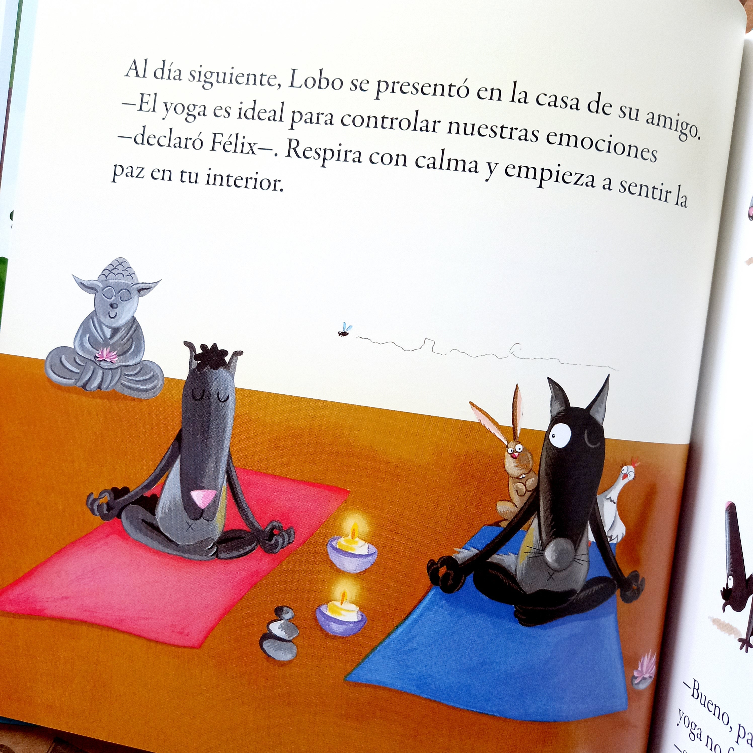 El lobo que dominó sus emociones El lobo que dominó sus emociones